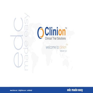 Clinion - Clinical Trial Solution