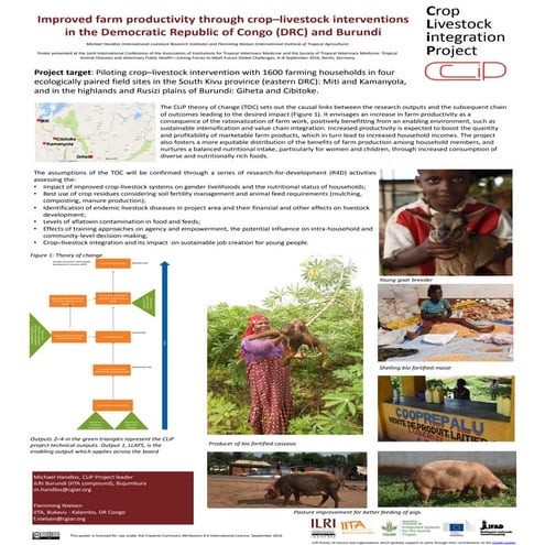 Improved farm productivity through crop–livestock interventions in the Democr...