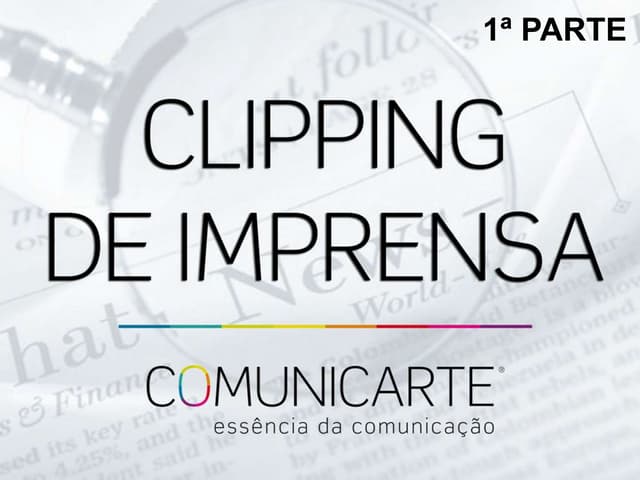 Clipping de imprensa 1a parte