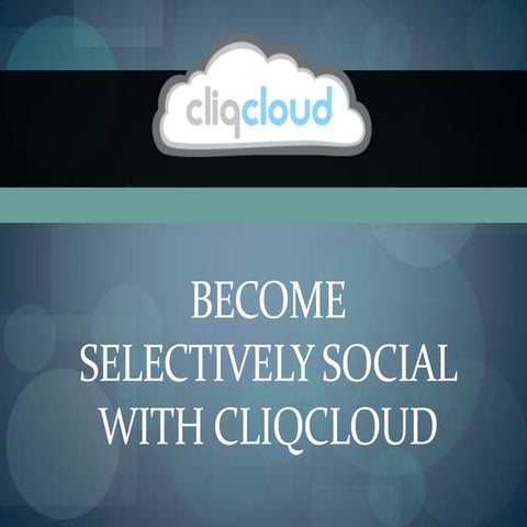 Cliq pitch deck2