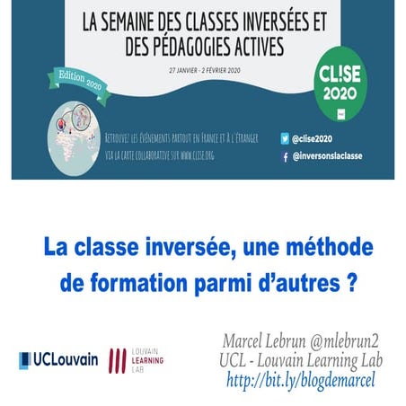 La classe inversée, une méthode de formation parmi d’autres ?