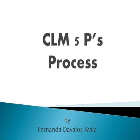 Clm 5 p’s process