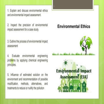 environmental engineering course materials | PPTX