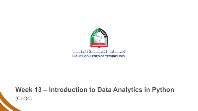 CLO4 - Week13 data analysiss python.pptx