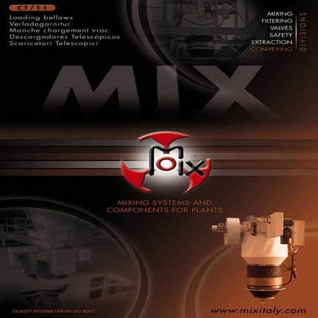 MIX s.r.l. loading bellows