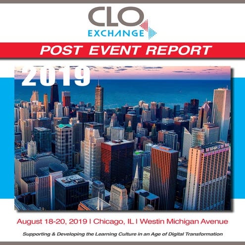 CLO Exchange - August 2019 Post Event Report