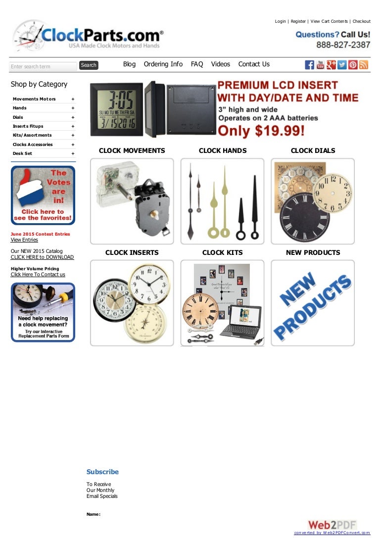 Clock mechanism replacement