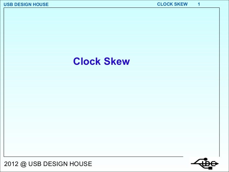 Clock Skew 1