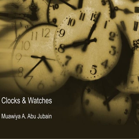 Clocks &amp; Watches2