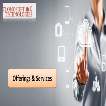 Clomosoft services offerings