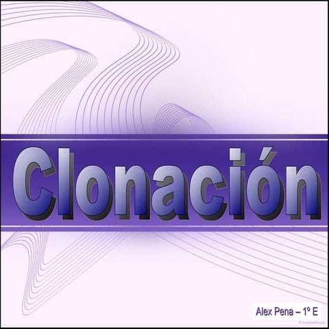 Clonación