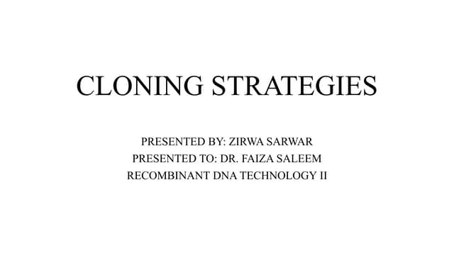 CLONING STRATEGIES eukaryotes and prokaryotes  (2).pptx