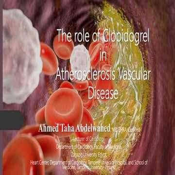 clopidogrel (old is gold)