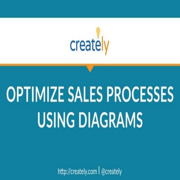 Optimize Sales Processes Using Diagrams by Creately