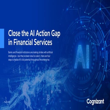 Close the AI Action Gap in Financial Services
