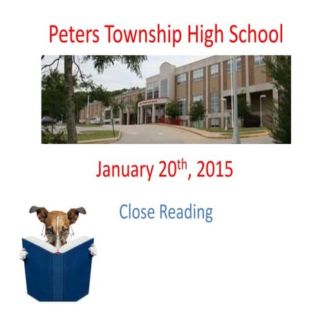Close reading 1 20 15