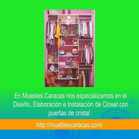 Closets Modernos en Caracas