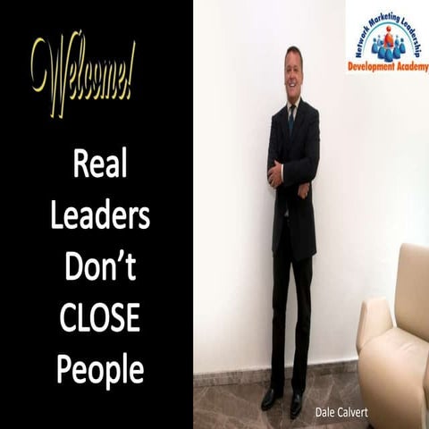 Network Marketing Closing