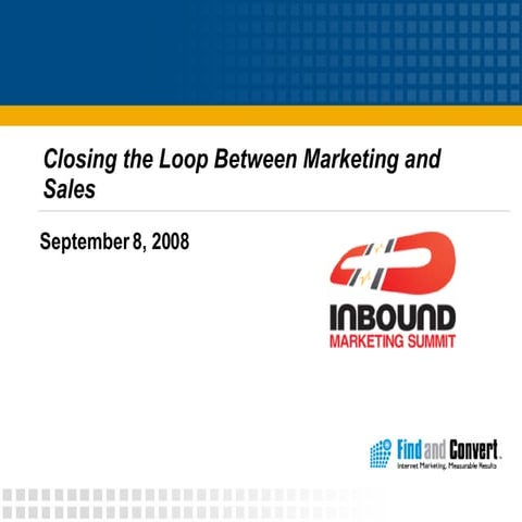 Closing Loop Marketing Sales Bernie Borges