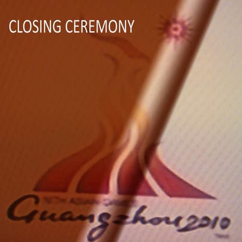 Closing ceremony