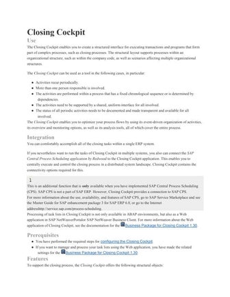 Closing cockpit v 1.3