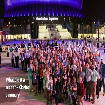 [AIIM16]  What Did AIIM16 Mean?