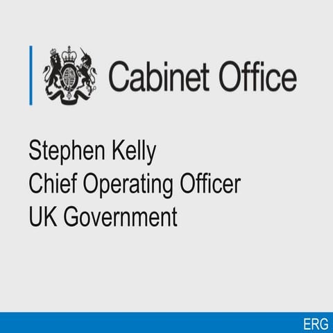 SPRINT 13 Closing remarks Stephen Kelly, Chief Operating Officer for Governme...