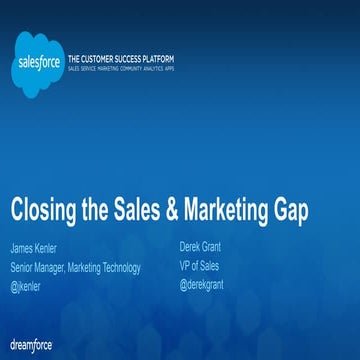Pardot + Salesforce: Closing the Gap Between Marketing and Sales