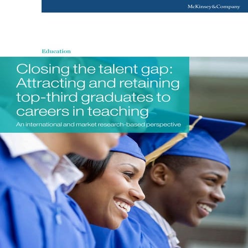 Closing the talent gap teachers