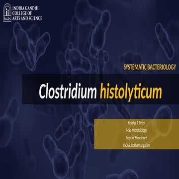 Clostridium histolyticum and features.pptx