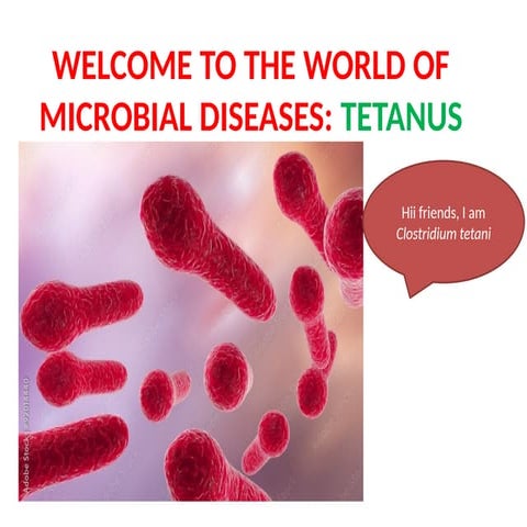 CLOSTRIDIUM TETANI Microbial disease.pptx
