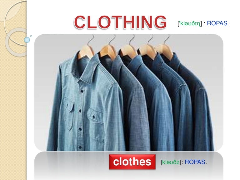 Clothes (Vocabulary) - Ropas 3 clothes 211003223316 thumbnail 4