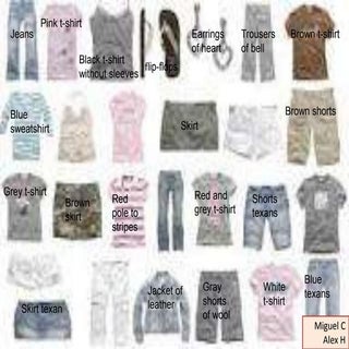 Clothes and complements eso1 a