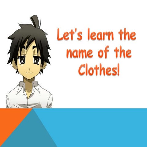 Clothes lesson 2