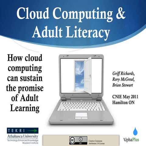 Cloud Computing for Adult Literacy
