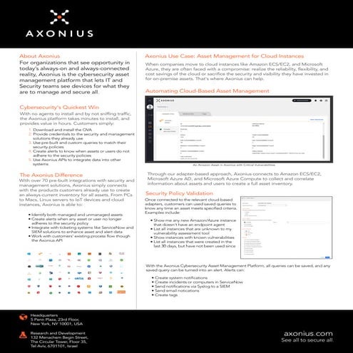 Cloud Asset Management | PDF