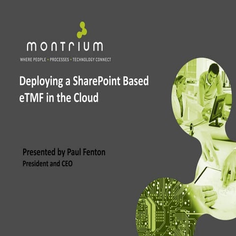 Case Study – Deploying SharePoint Based eTMF in the Cloud