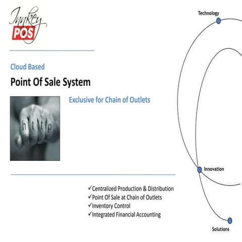 Cloud based retail chain management system