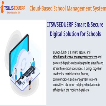 What is a Cloud-Based School Management System? | PPTX