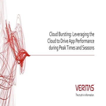 Cloud Bursting: Leveraging the Cloud to Maintain App Performance during Peak ...