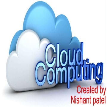 Cloud computing