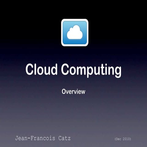 Cloud Computing overview
