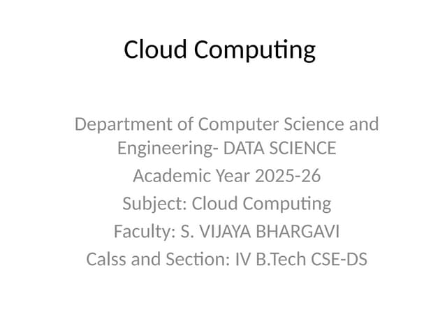 Cloud-computing -High Performance computing.pptx