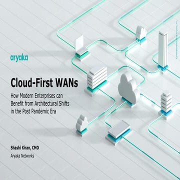 Cloud-First WANs