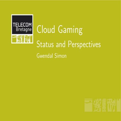 Research on cloud gaming: status and perspectives