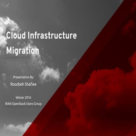 Cloud Infrastructure Migration