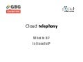 What is cloud telephony