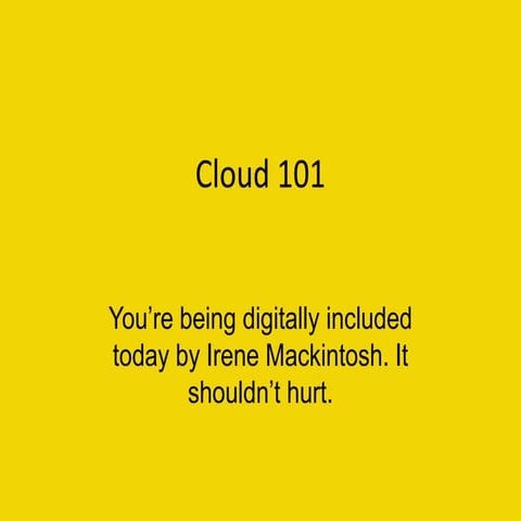 Cloud 101