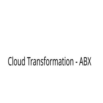 Cloud basic thoughts and environment setup