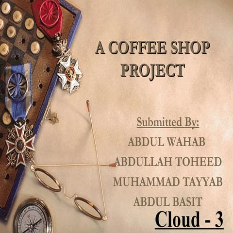 marketing final project on coffee shop